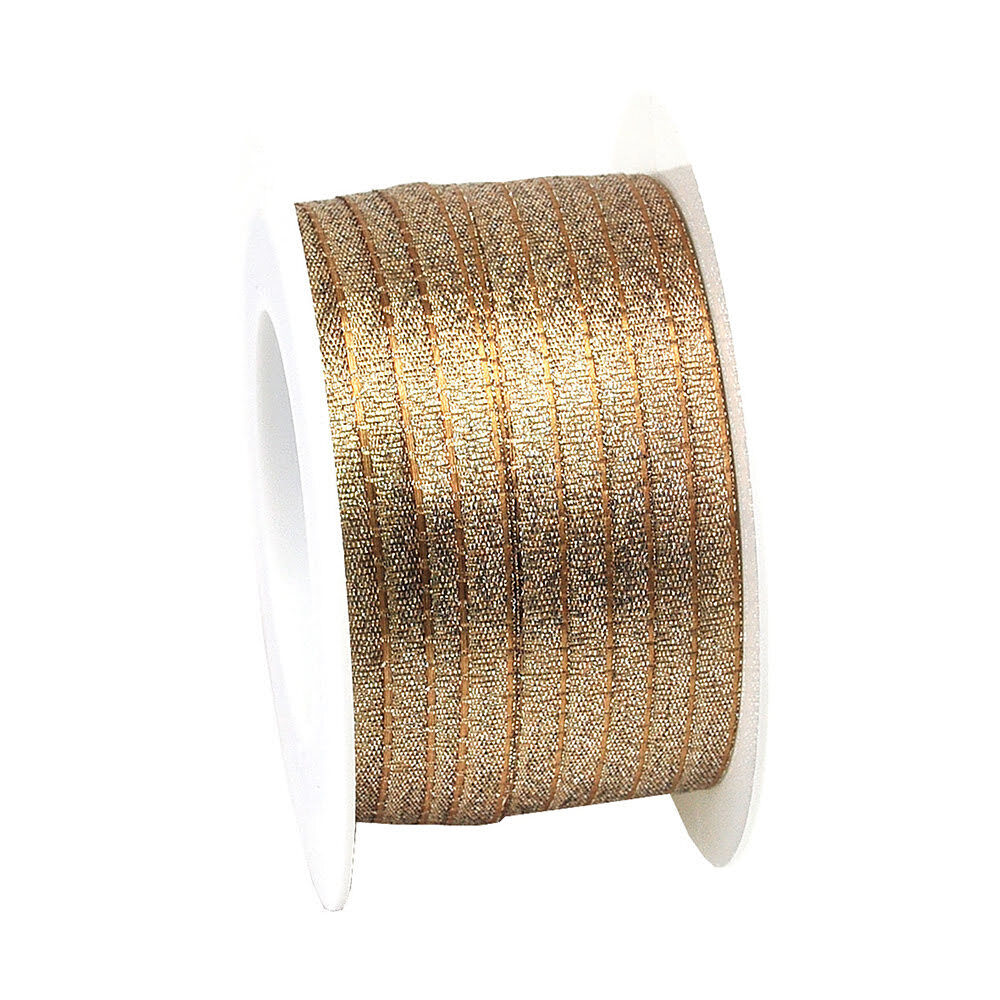 X1PC RIBBON HIGH SOCIETY  LIGHT GOLD COL 151 5MM