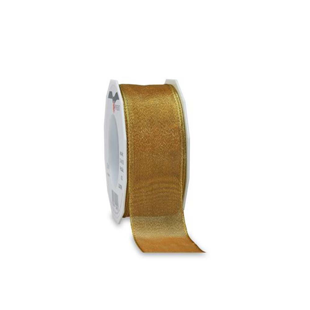 X1PC RIBBON LUXOR GOLD 25MM