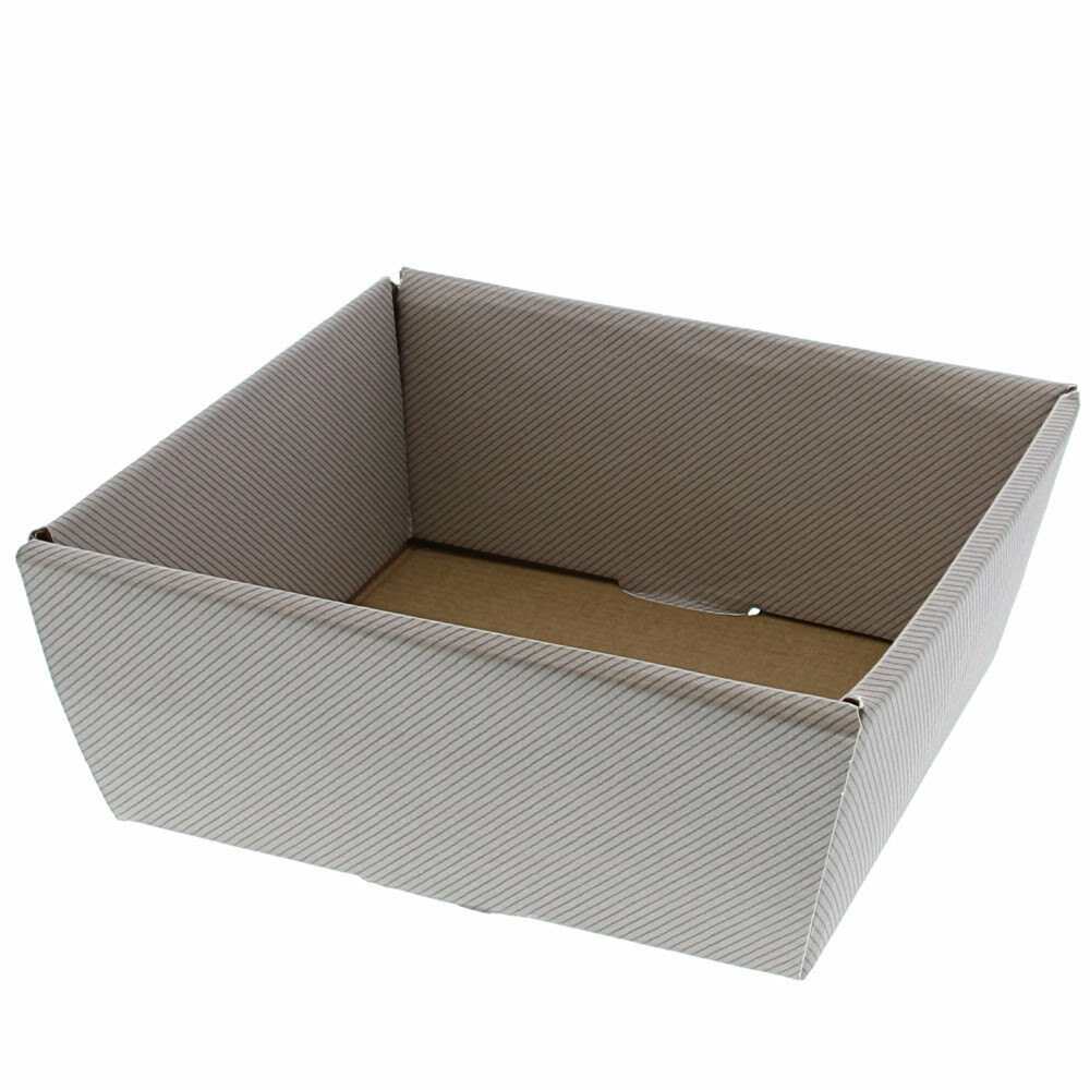 X 1PC.PANIER CART.LIN.TAUPE 20/20_