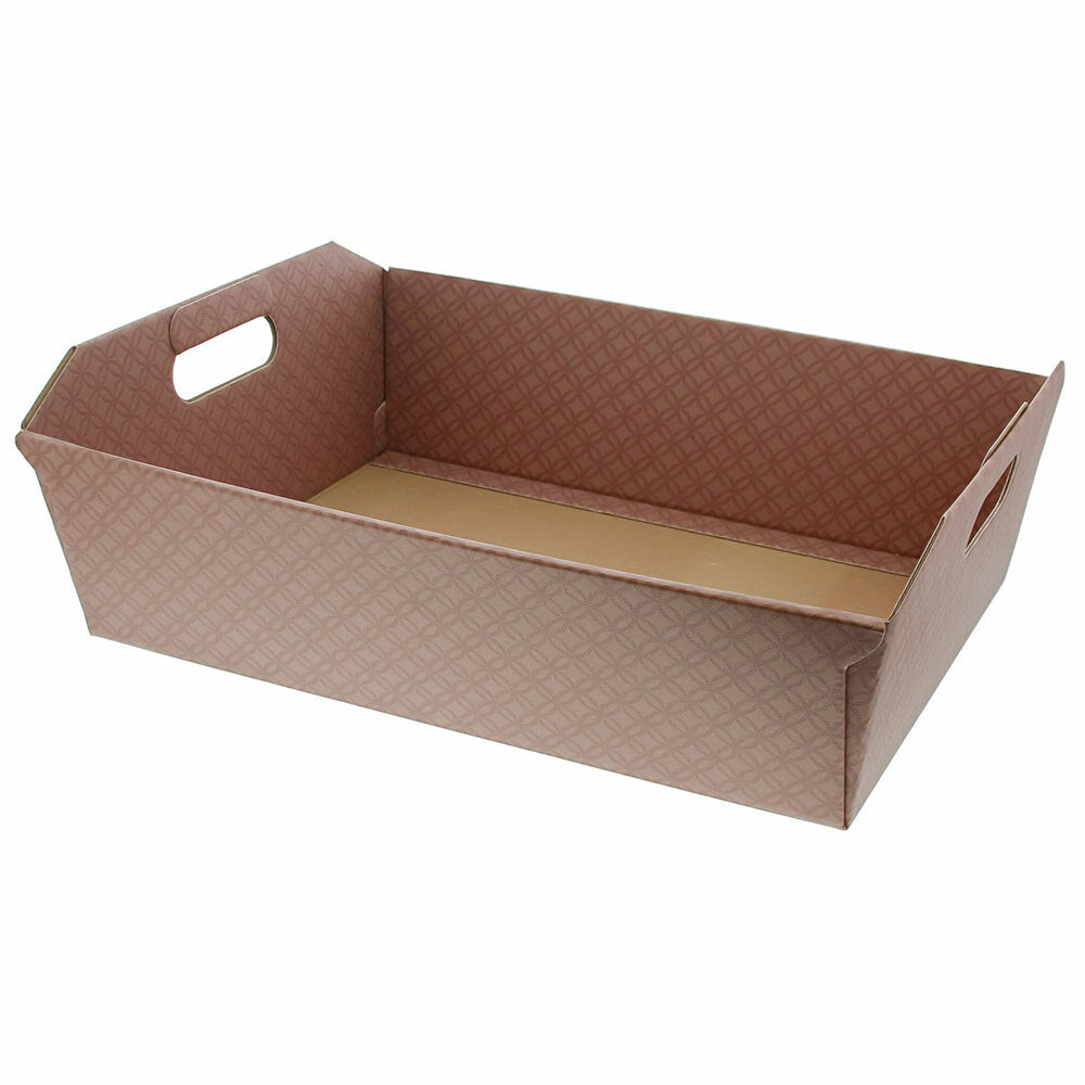 X1PC PANIER MATELASSE BRUN40X30CM_