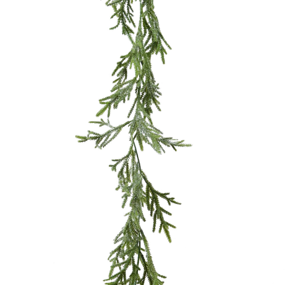 X1PC GUIRLANDE VERT GIVRE 180CM