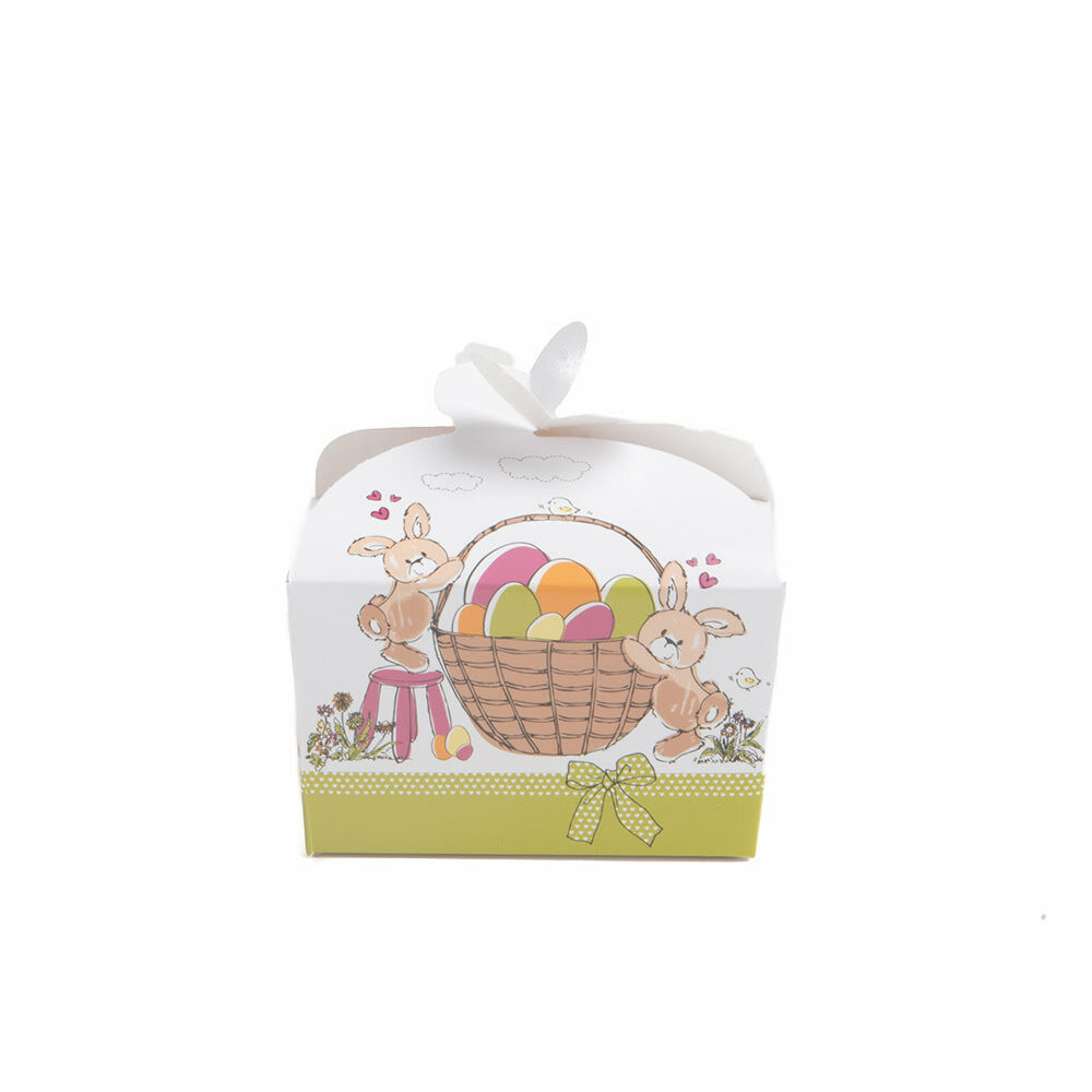 X50PCS BOX BUTTERFLY CLIP BUNNY BASKET 125-150GR