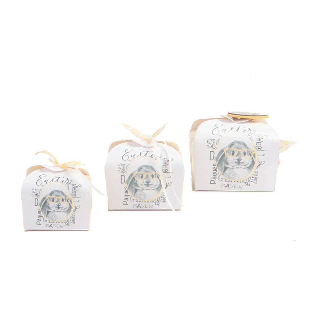 X48ST DOOS VLINDERSLUITING 125GR "BUNNY GENIUS"GEEL