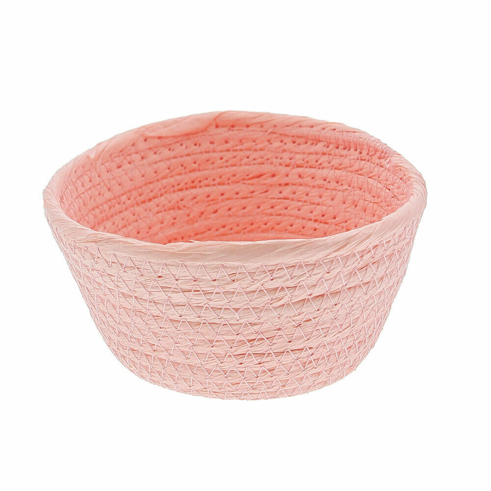 X1PC PANIER ROSE 15,5X7,5CM