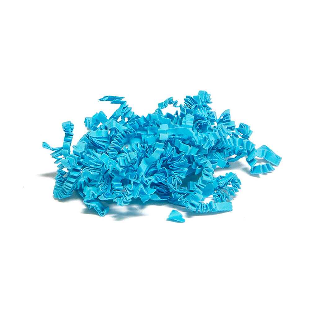 X 1 PAK STRO FIJN/SIZZLE/TURQUOIS NON-FOOD GRADE