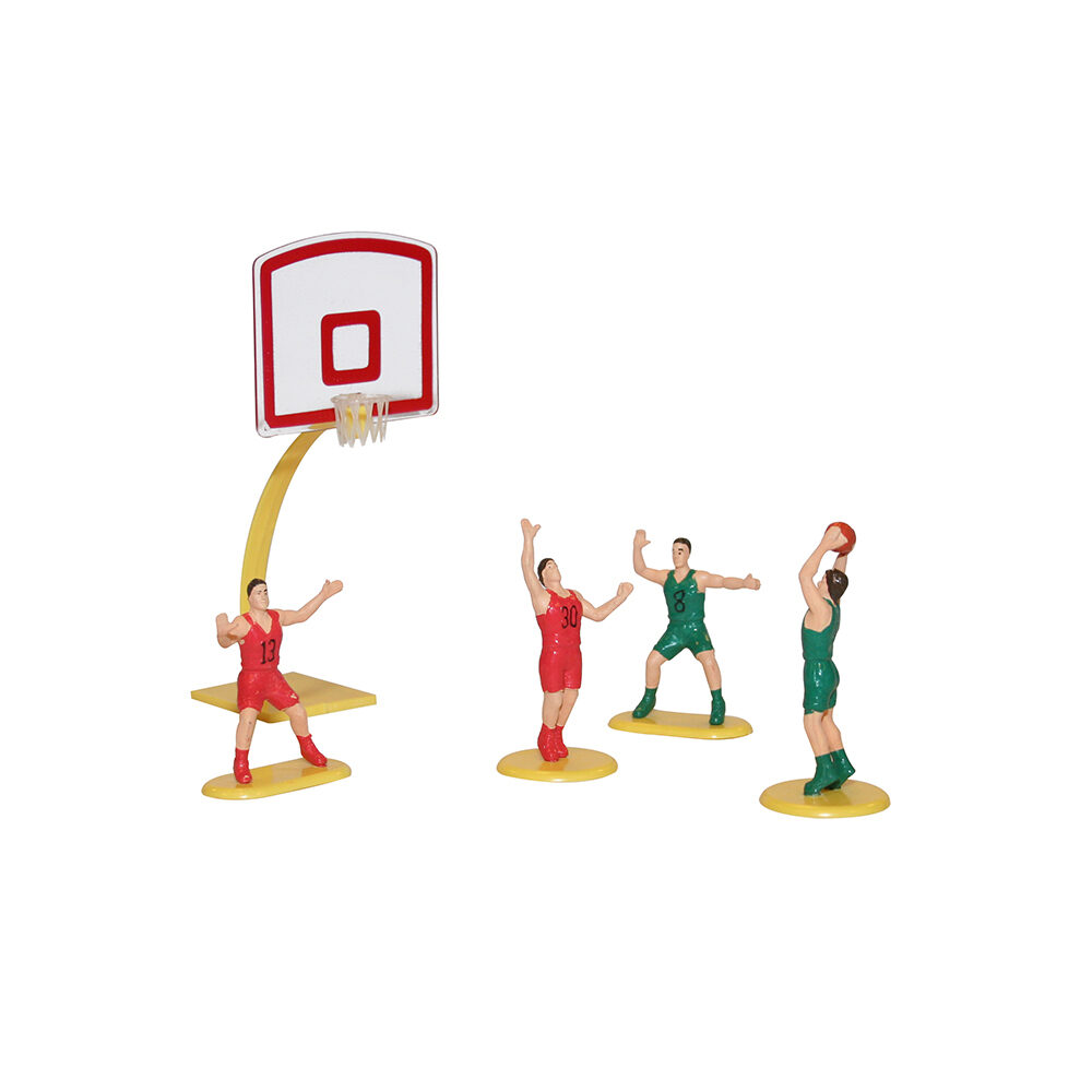 X 4 ST.BASKETBAL-SPELER    DI967 _