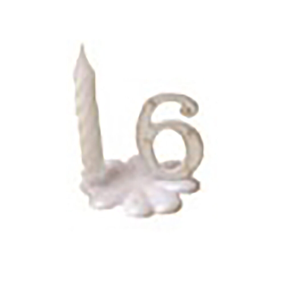 X 10PC  DI205 CHIFFRE NR.6       _