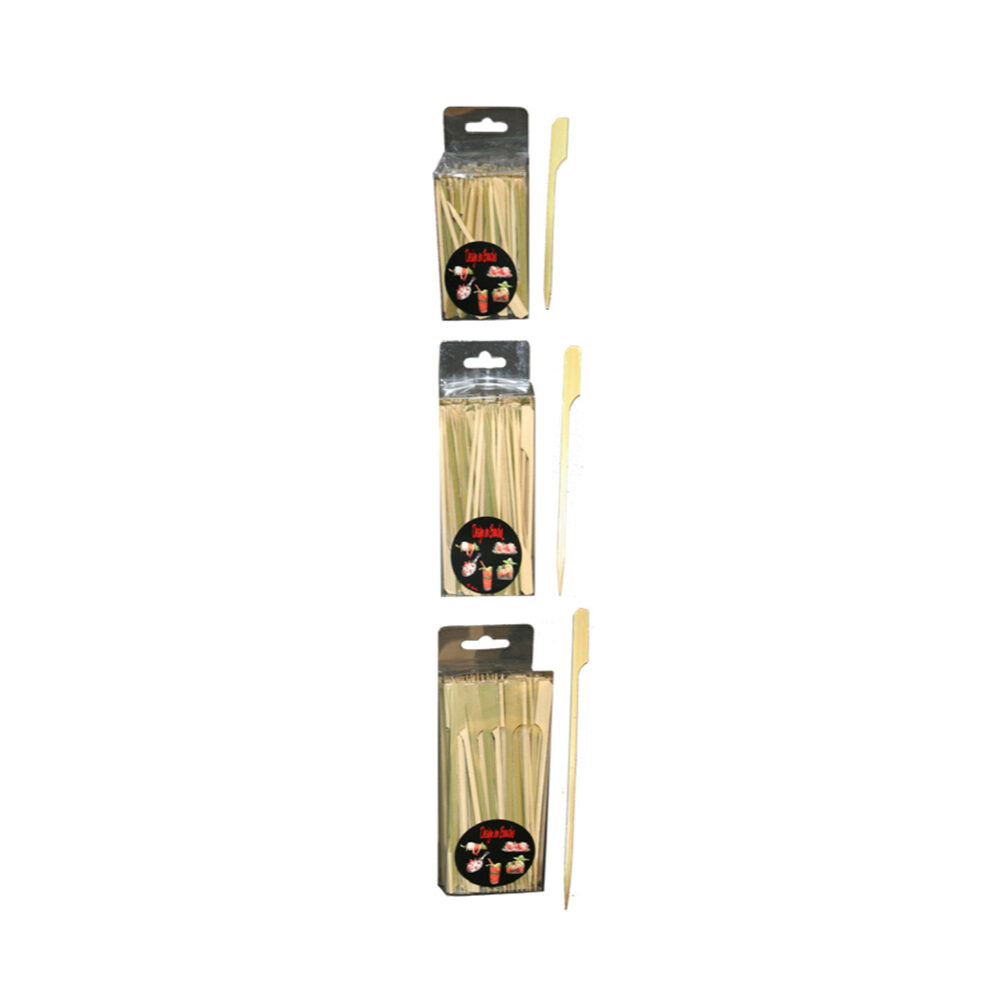 X 100PC.BROCHETTE STICK      12CM_