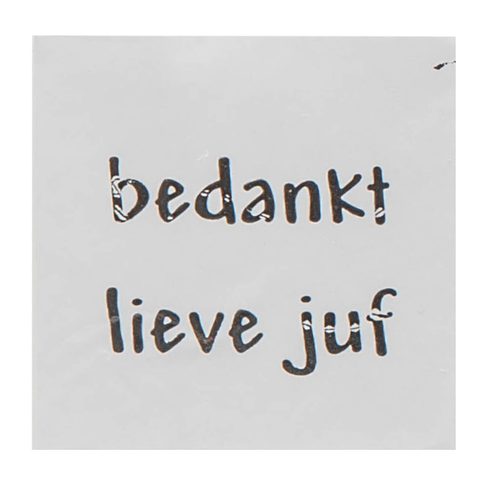 X100 ST.KLEVERS VIERK/BEDANKT JUF_