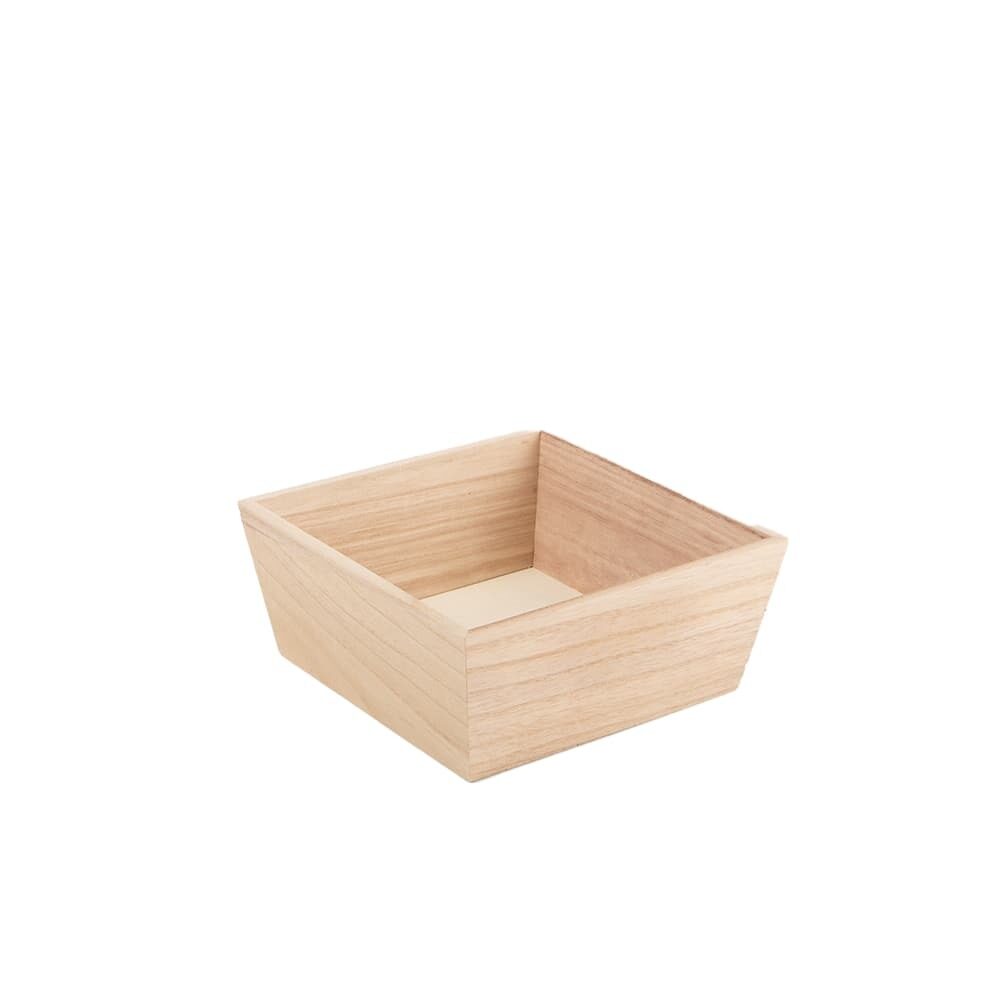 X 1ST.HOUTEN BAKJE VIERK. 6093 L20XB20XH9CM