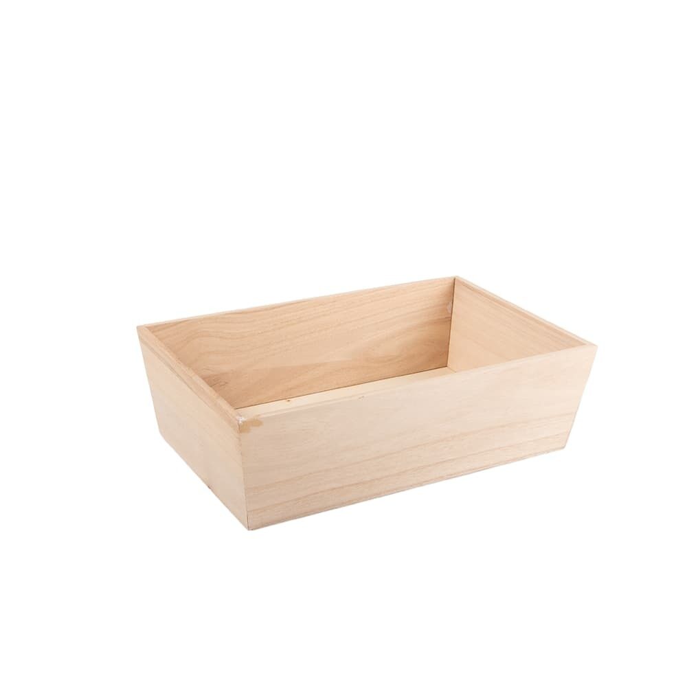 X 1ST.HOUTEN BAKJE 33X20X9CM 6092 H9_