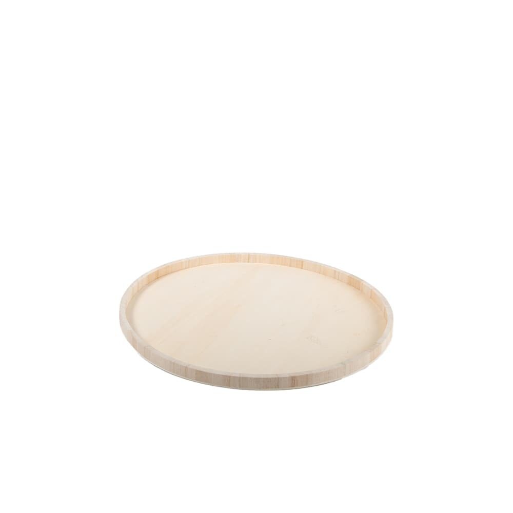 X 1ST.HOUTEN PLANK ROND D45CM_
