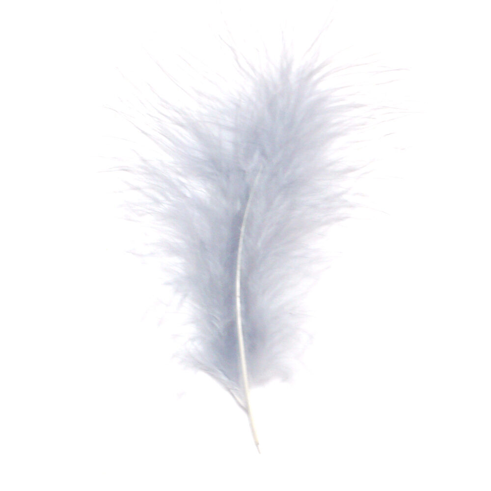 X 1DS.PLUIM MARABOU         GRIJS_