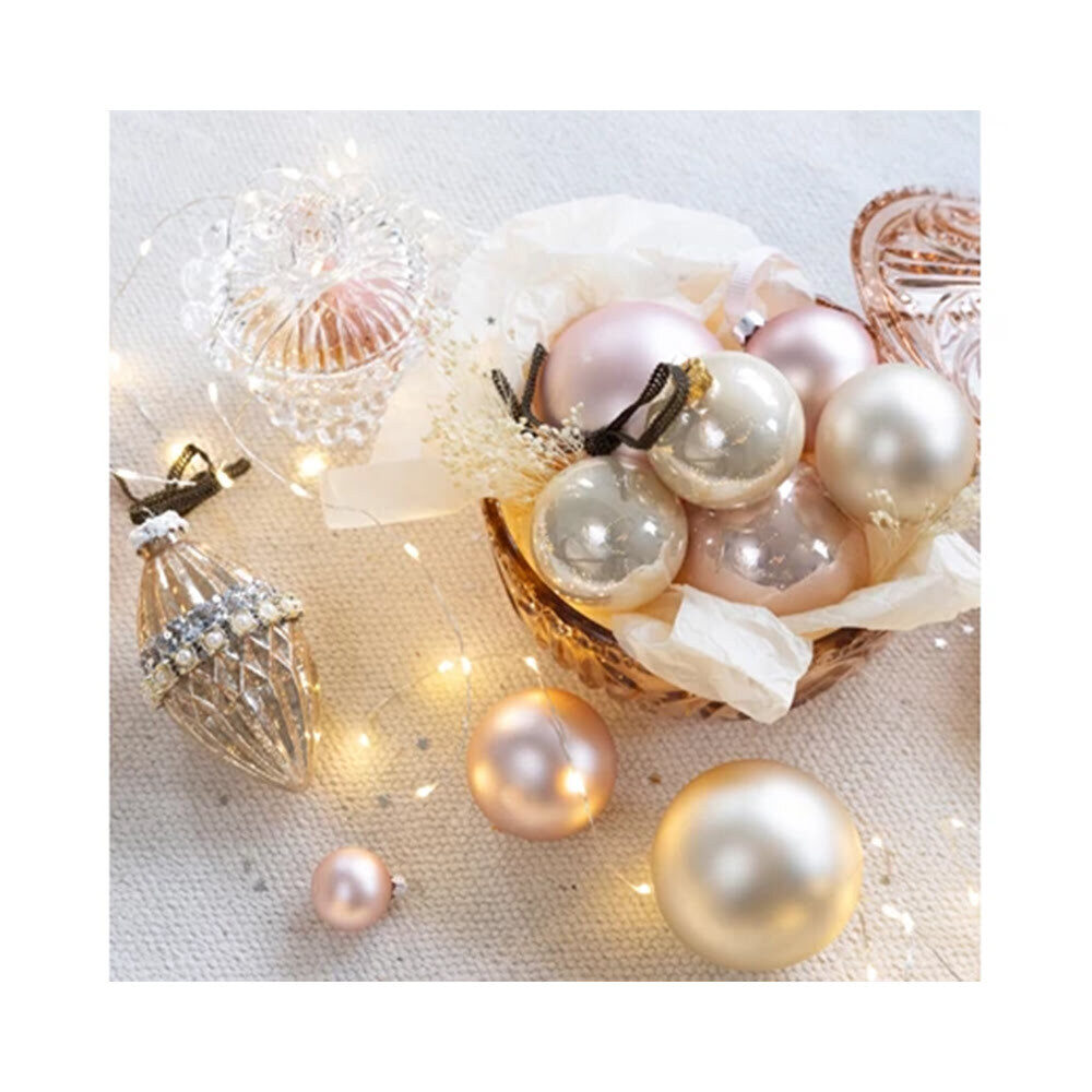 X24ST KERSTBAL  PARELMOER    25MM_