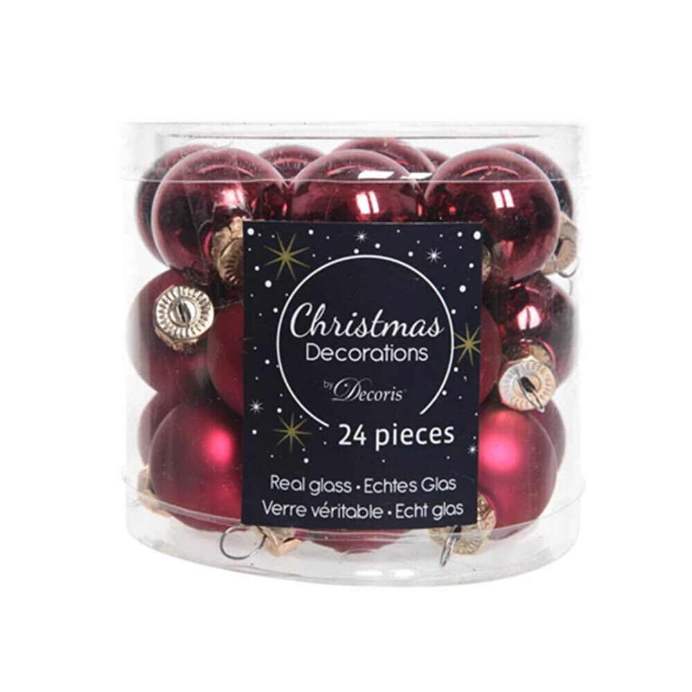 X24ST KERSTBAL OSSENBLOED   25MM_