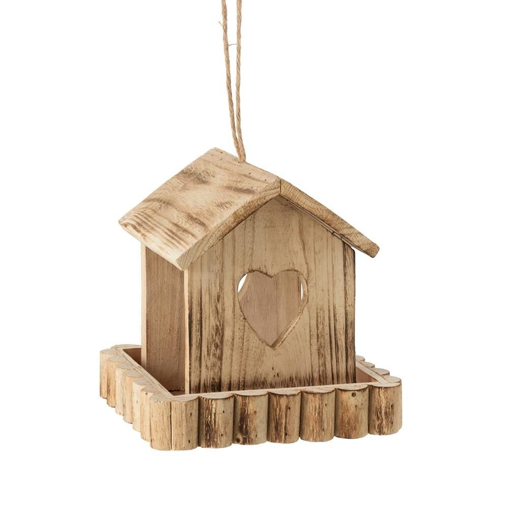 X1PC NICHOIR EN BOIS 24,5X23,5X45CM