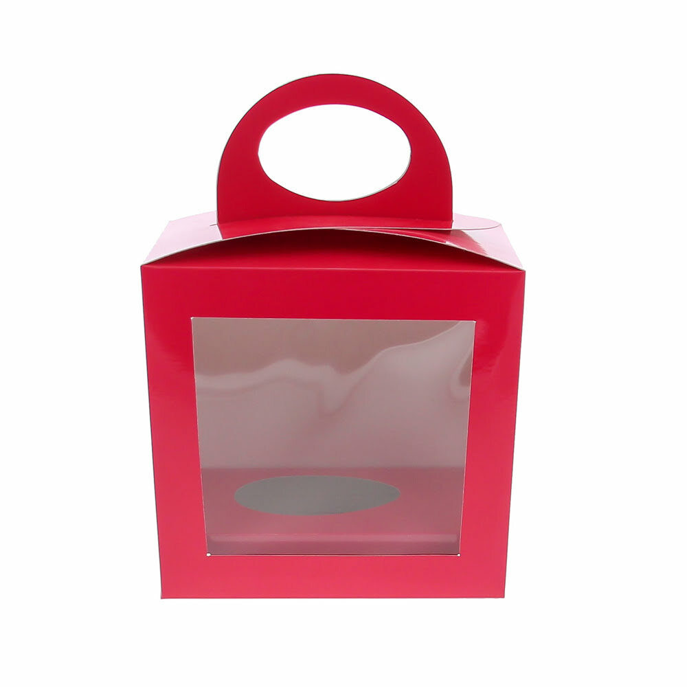 X25ST PAASDOOS + SOKKEL FUCHSIA 16CM