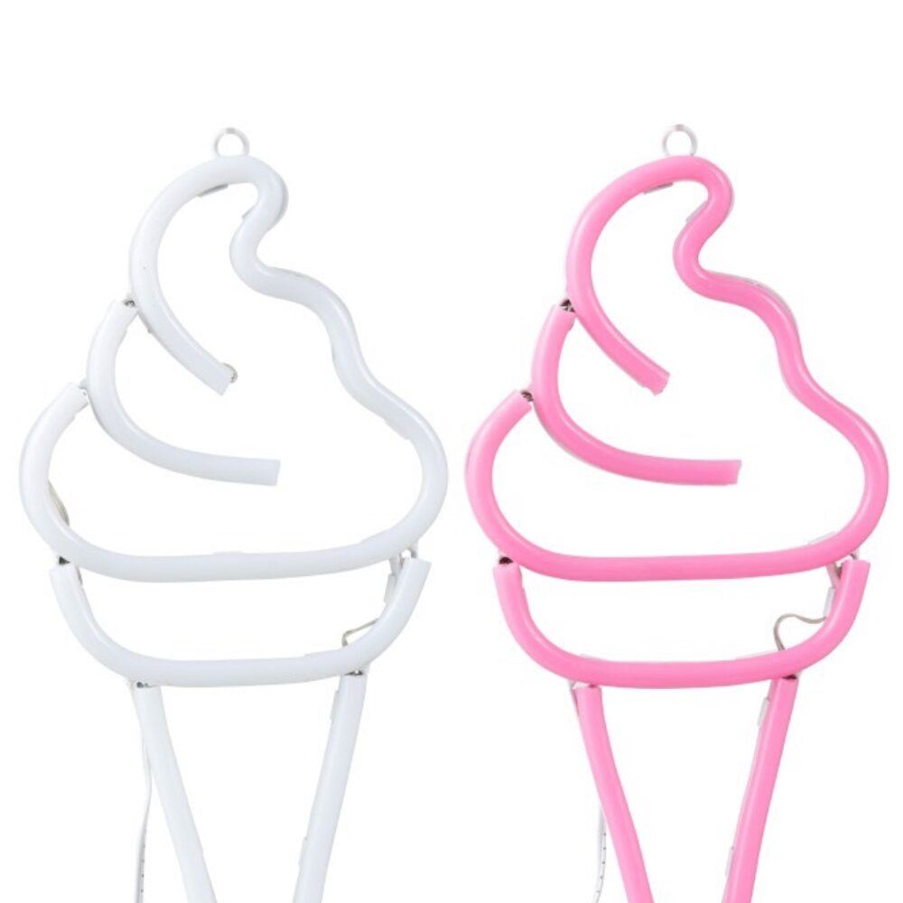 X2PC LED NEON CREME GLACE MIX 14,5X1,5X30,5CM