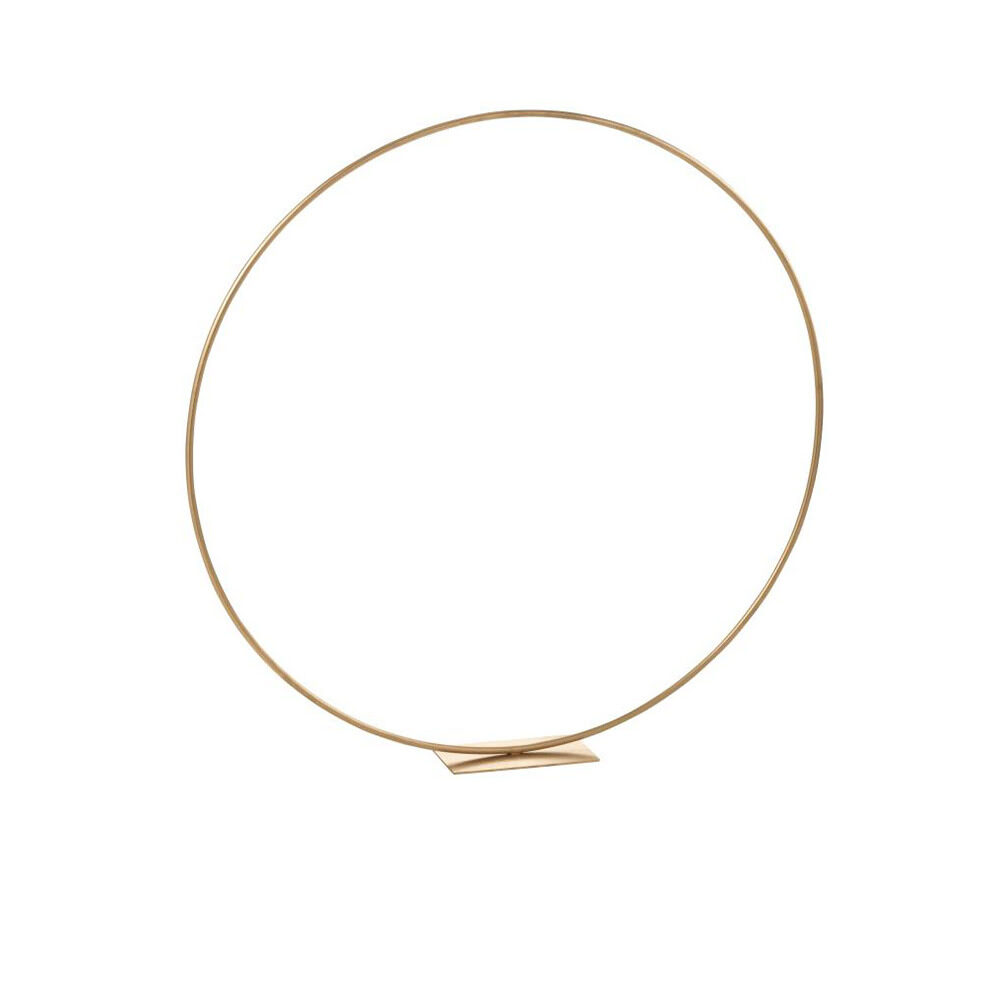 X1PC RING DECO ON FOOT GOLD BIG 85X10X85CM
