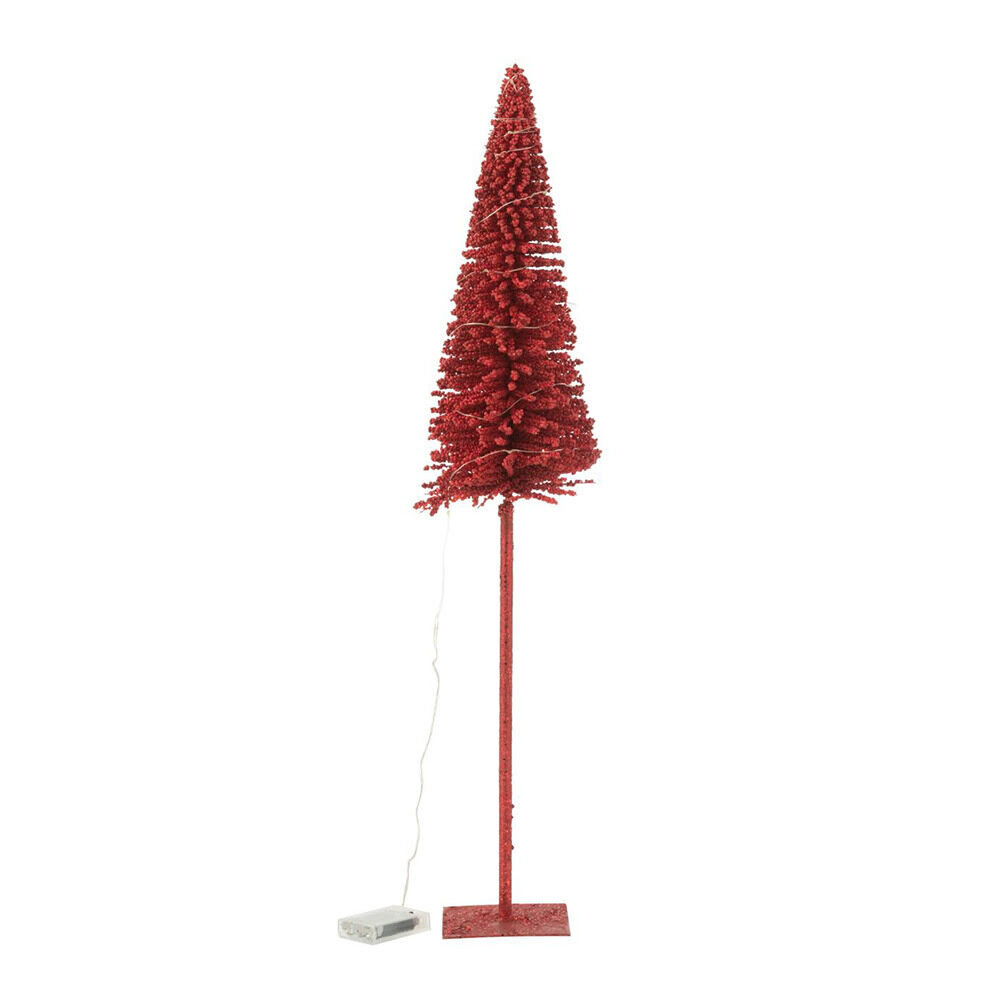 X1PC TREE LED PLASTIC RED 16X16X78CM