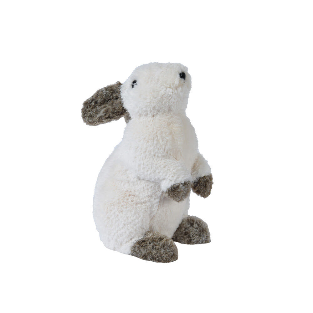 X1PC RABBIT WITH GRAY PAW H20CM