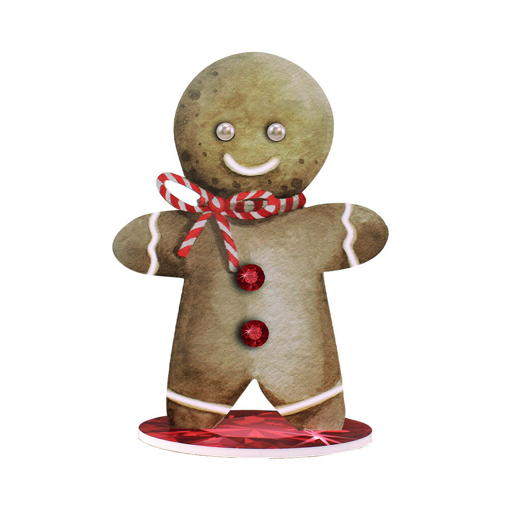 X1ST RUBY FLOOR GINGERBREAD 42X59CM