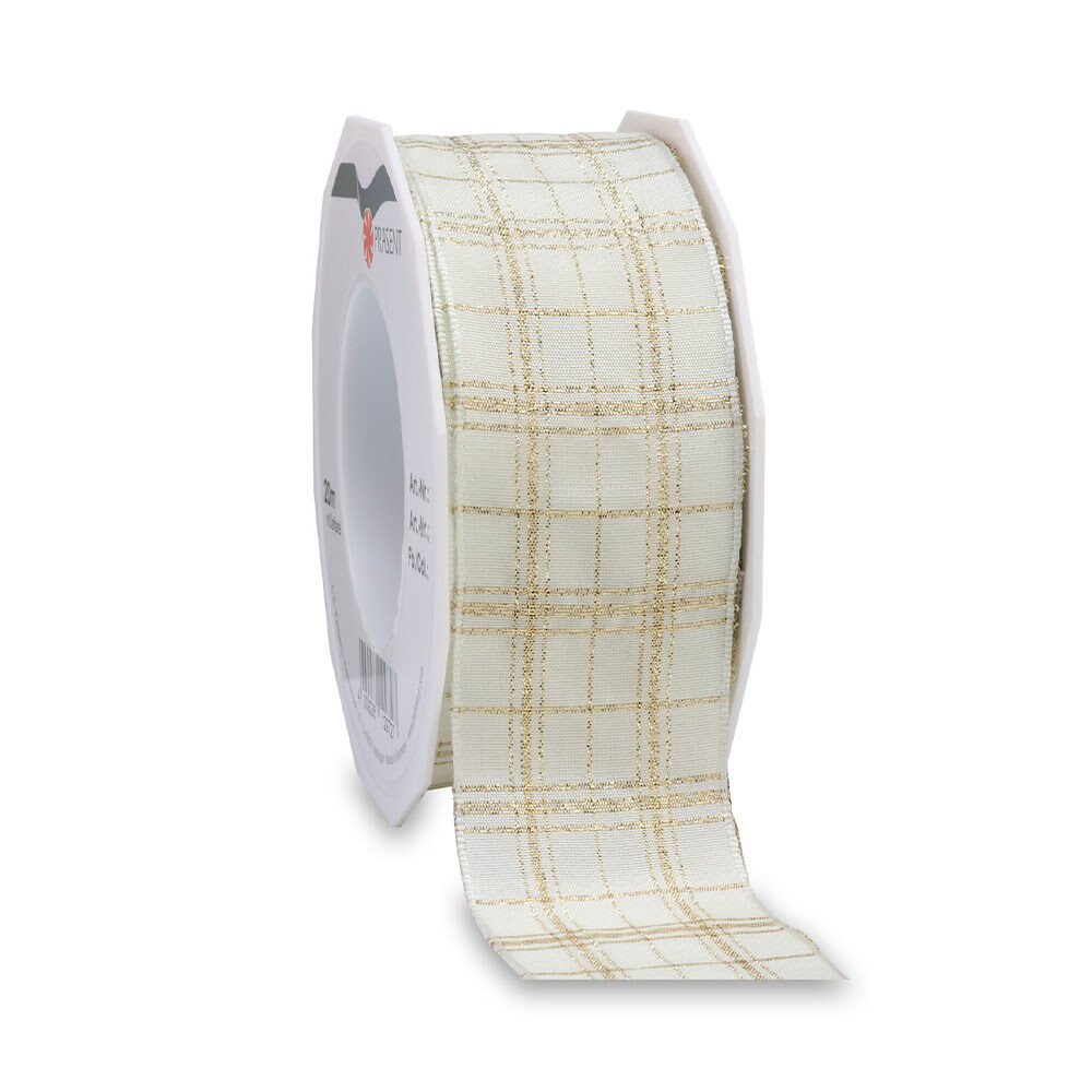 X1PC RIBBON FALKENBERG CREME GOLD 40MMX20M