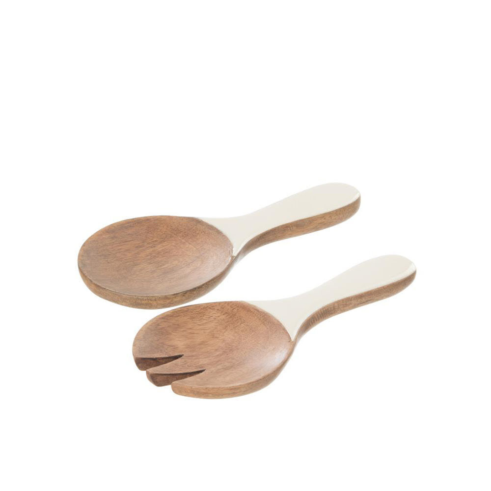 X1PC SALAD CUTLERY WOOD 20X10X3CM