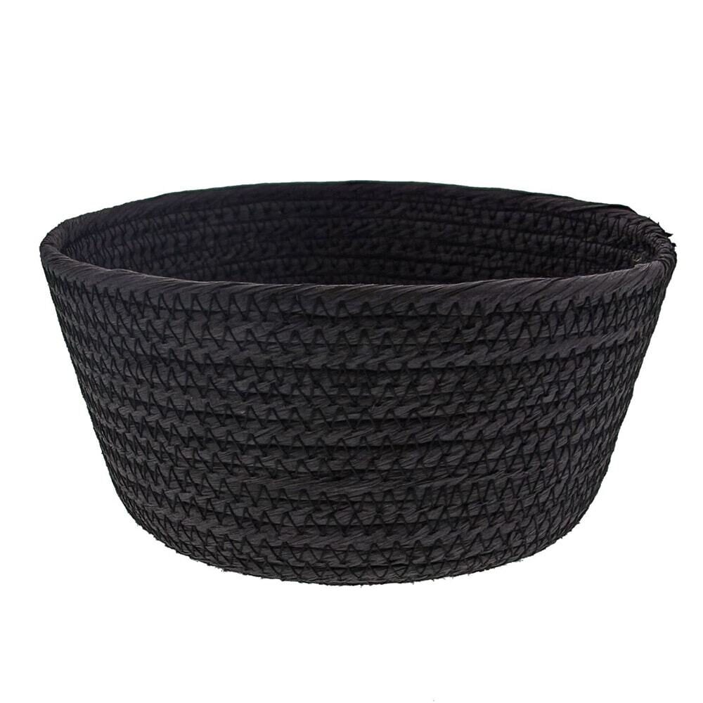 X1ST MANDJE ROND GROOT ZWART 90X195X195MM