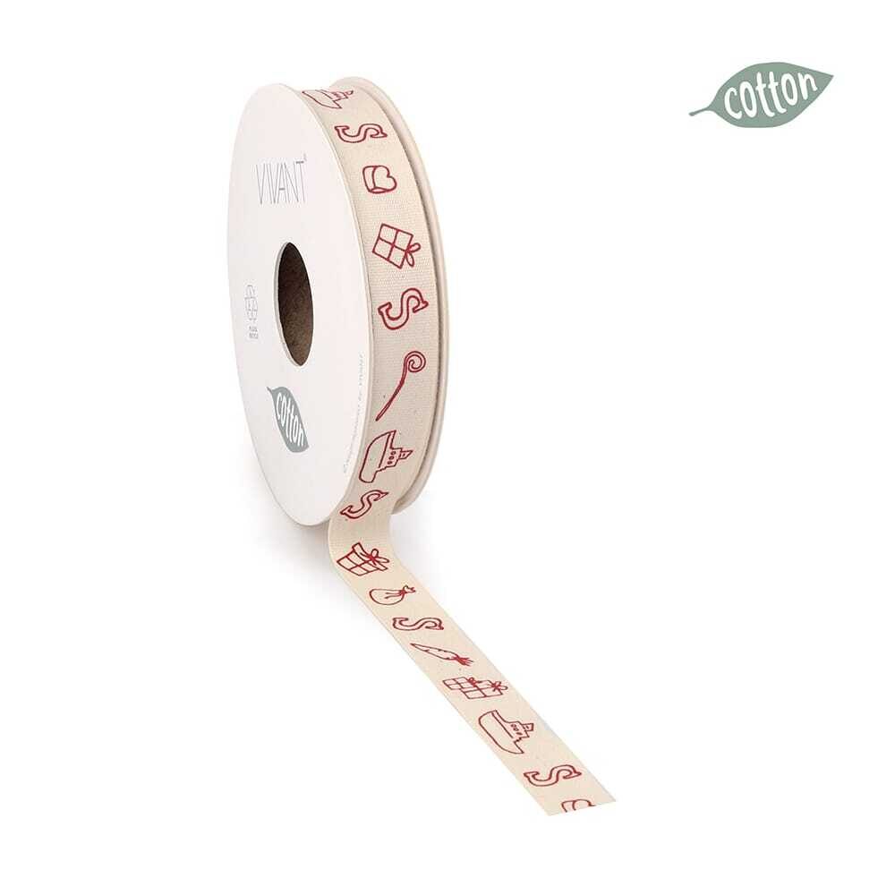 X1PC RIBBON SAINT NICHOLAS 20MX15MM