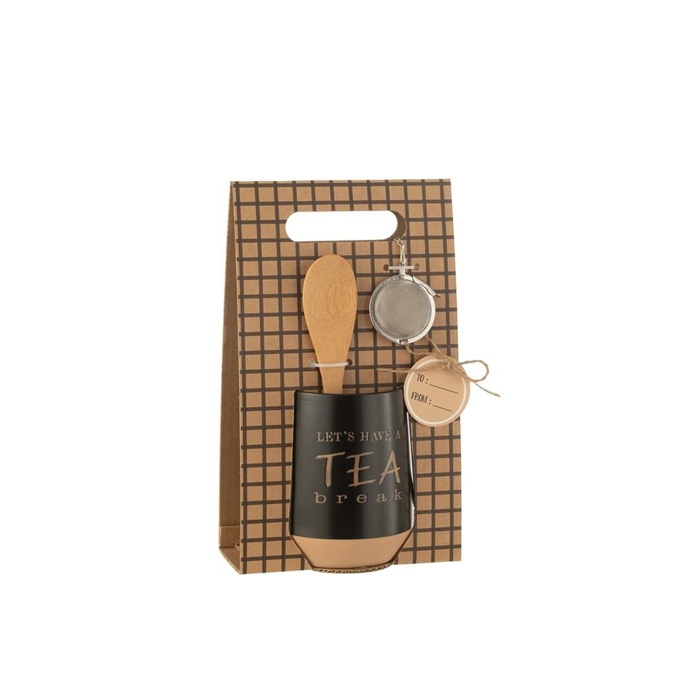 X1PC TEA BAG + ACCESSOIRES BLACK