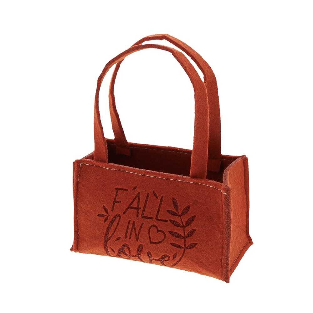 X1PC BASKET "FALL IN LOVE " RED 180X130X70MM