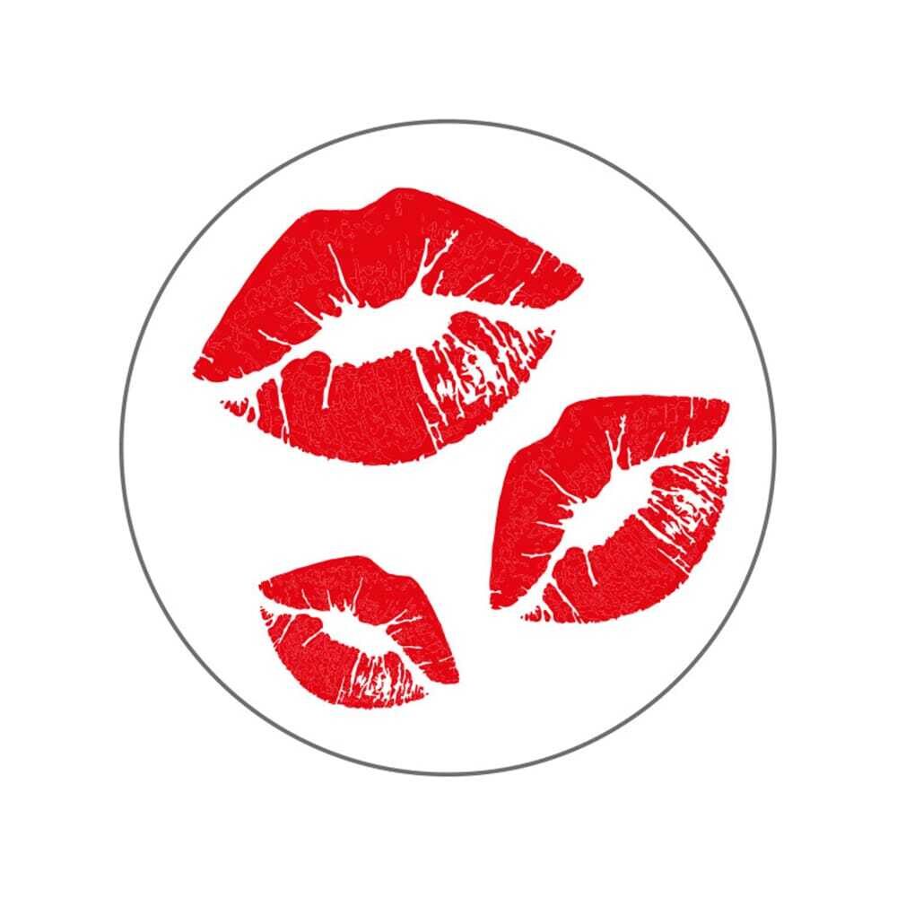 X100PCS STICKER "KISS"