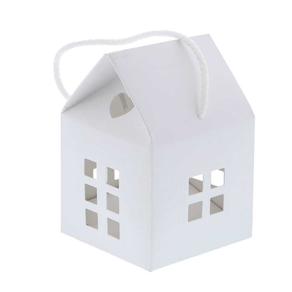 X10PCS MAISON FIBRA 14,5CM AVEC CORD BLANC