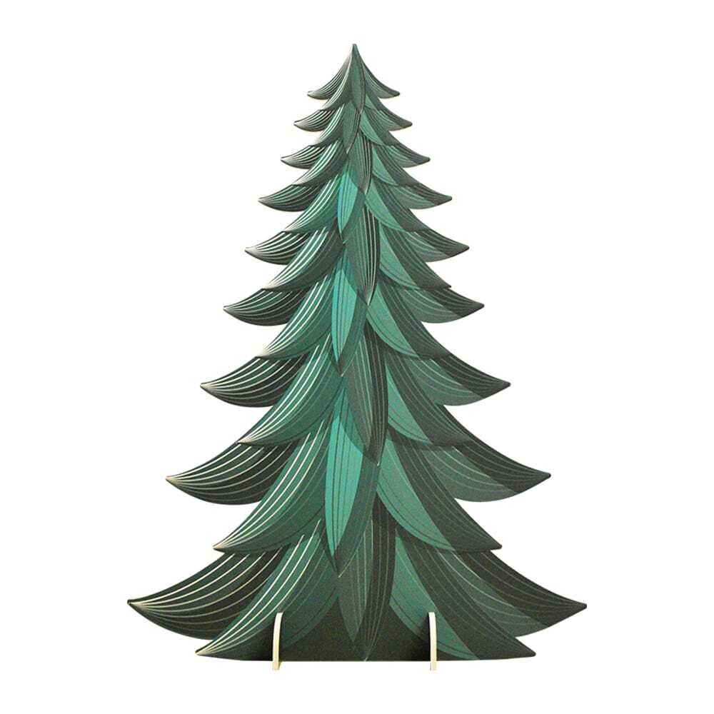 X1PC ARBRE DE NOËL CARTON 53X75CM
