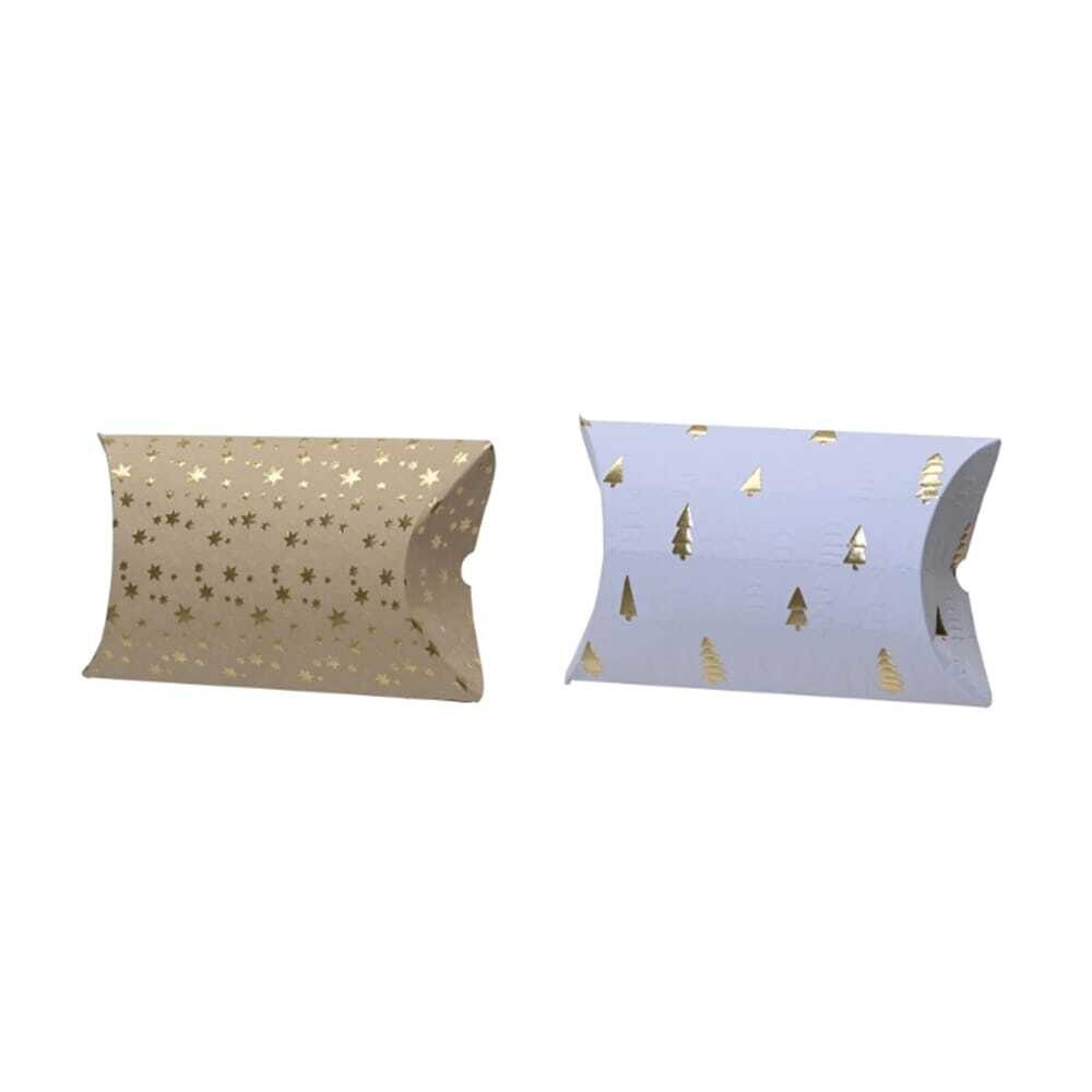 X2ST GIFTBOX PAPIER KERST 5X13,5X15CM