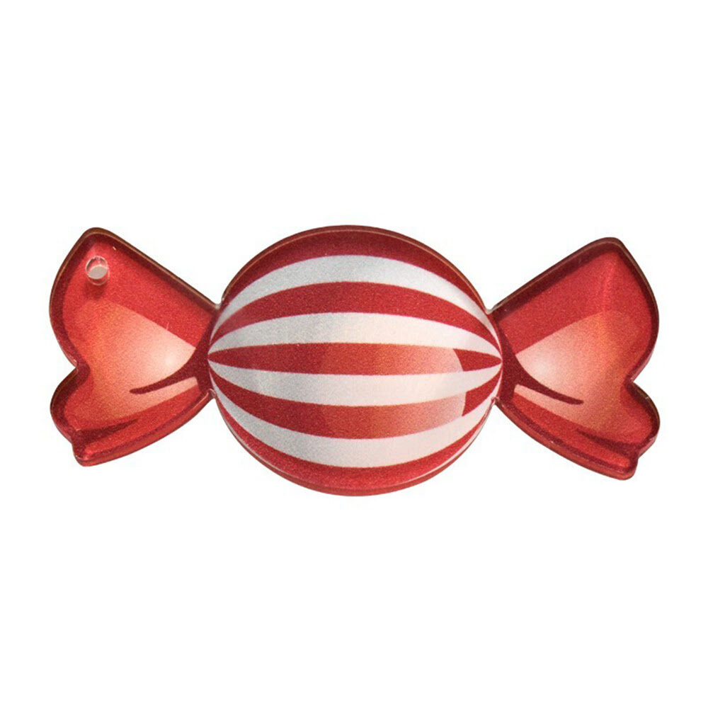 X1PC CARAMELLA PLEXI 5X13CM ROUGE