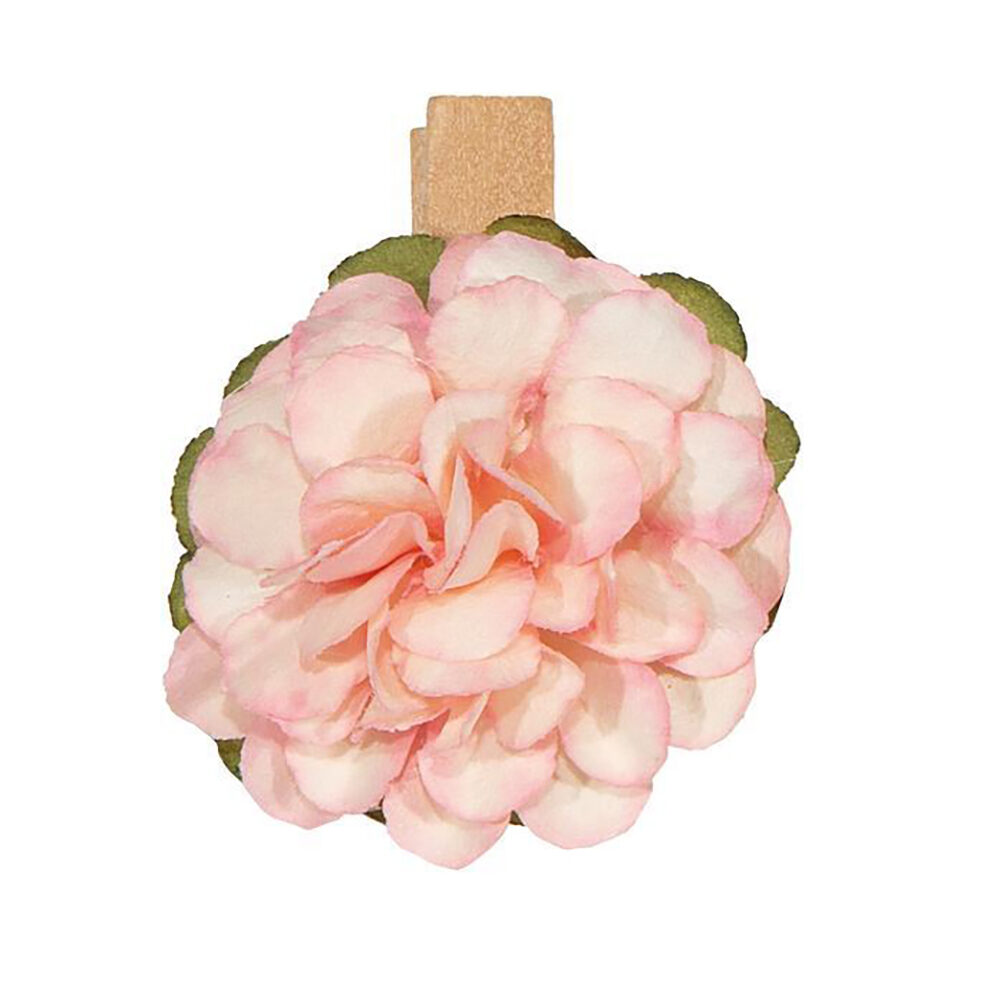 X6PCS PINCE HORTENCIA ROSE 3,5CM