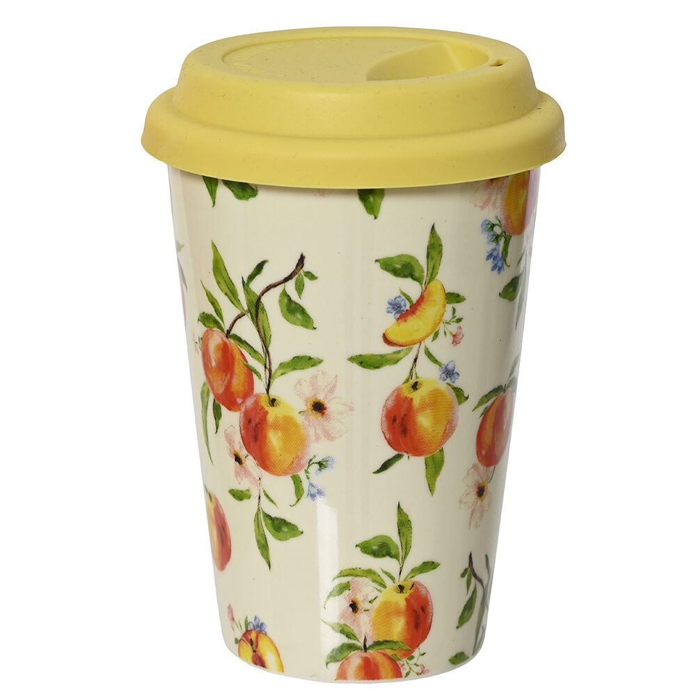 X1PC TASSE A CAFE AVEC PÊCHE
