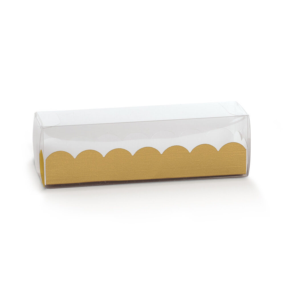 X10ST MACARON DOOS GOUD 19X5X5CM