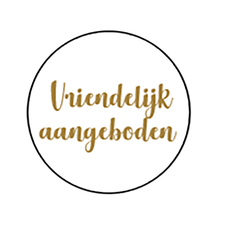 X120PCS STICKERS 4CM VRIENDELIJK AANGEBODEN