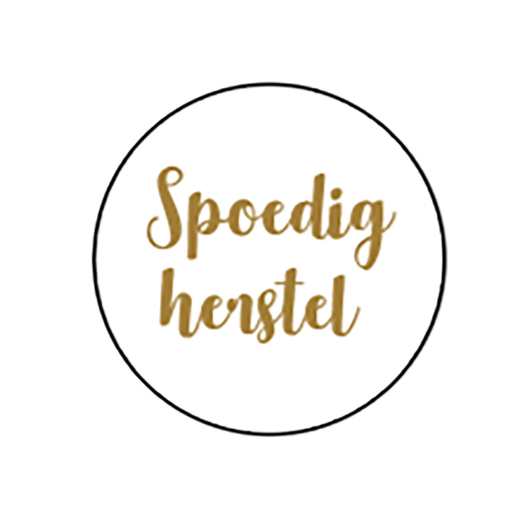 X120PCS STICKERS 4CM SPOEDIG HERSTEL