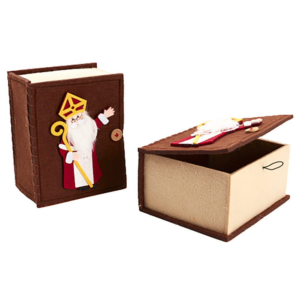 X1PC BOOK SAINT NICOLAS FELT