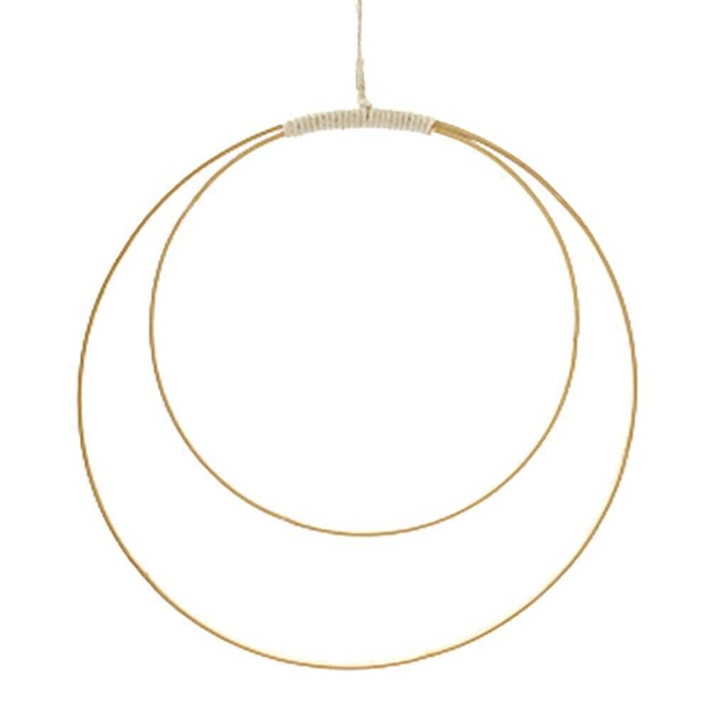 X1PC DOUBLE BAMBOO CIRCLE 40CM