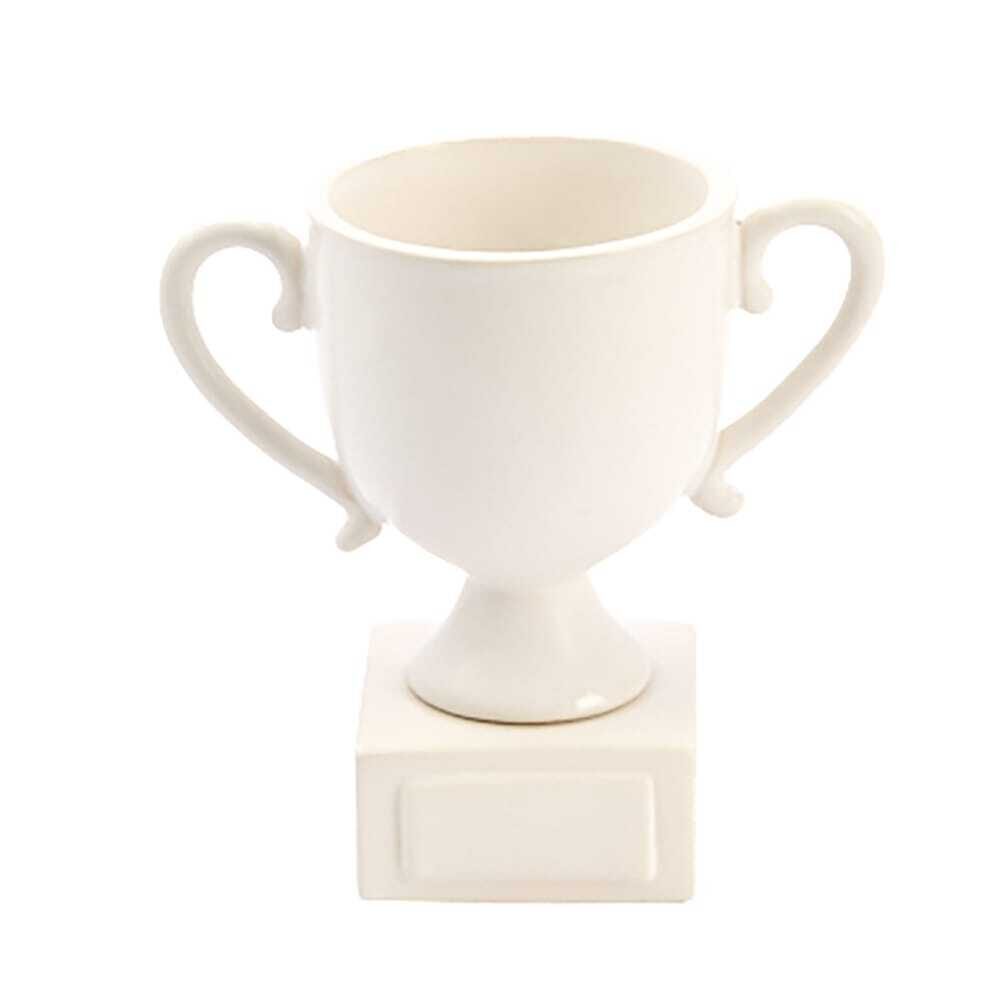 X1PC CERAMIC CUP WHITE 14CM