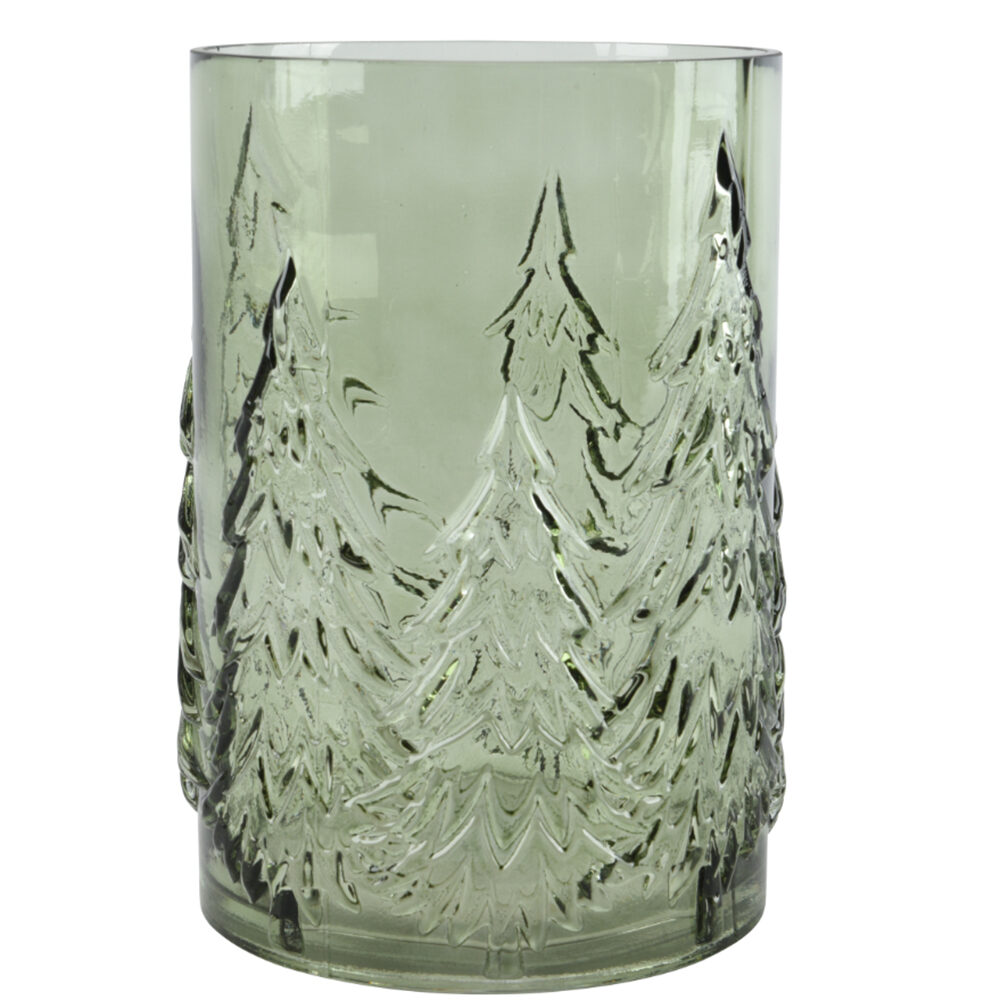 X1PC VASE GREEN 22CM