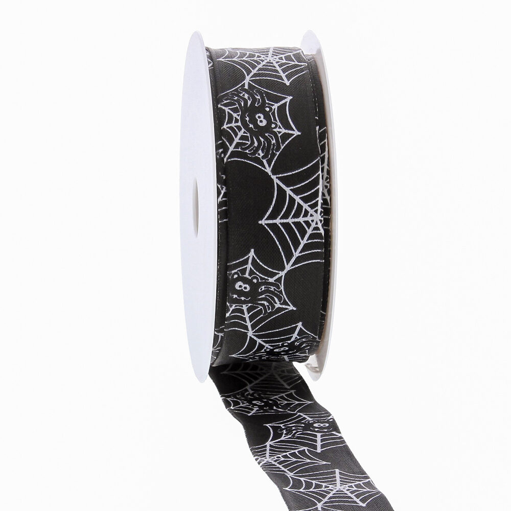 X1PC RIBBON COBWEB HALLOWEEN 20MX25MM