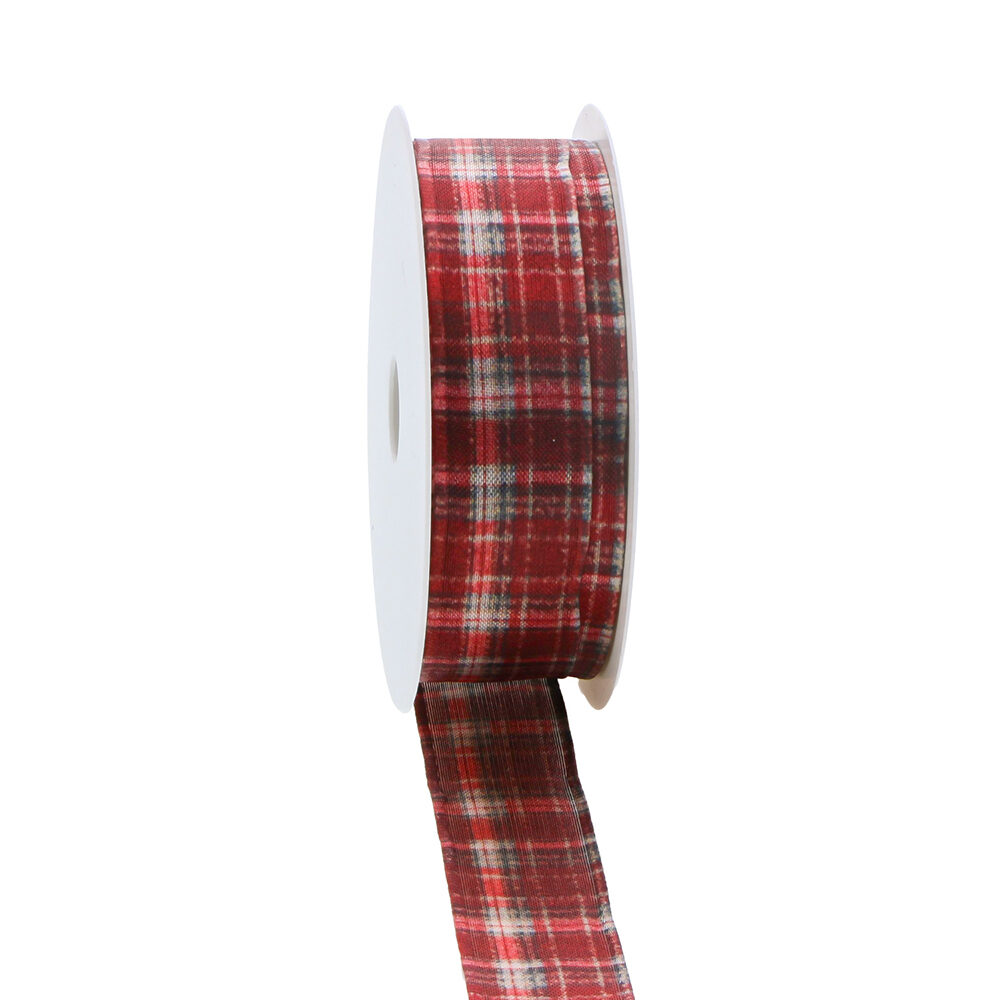 X1PC RIBBON CARREAU RED 20MX25MM