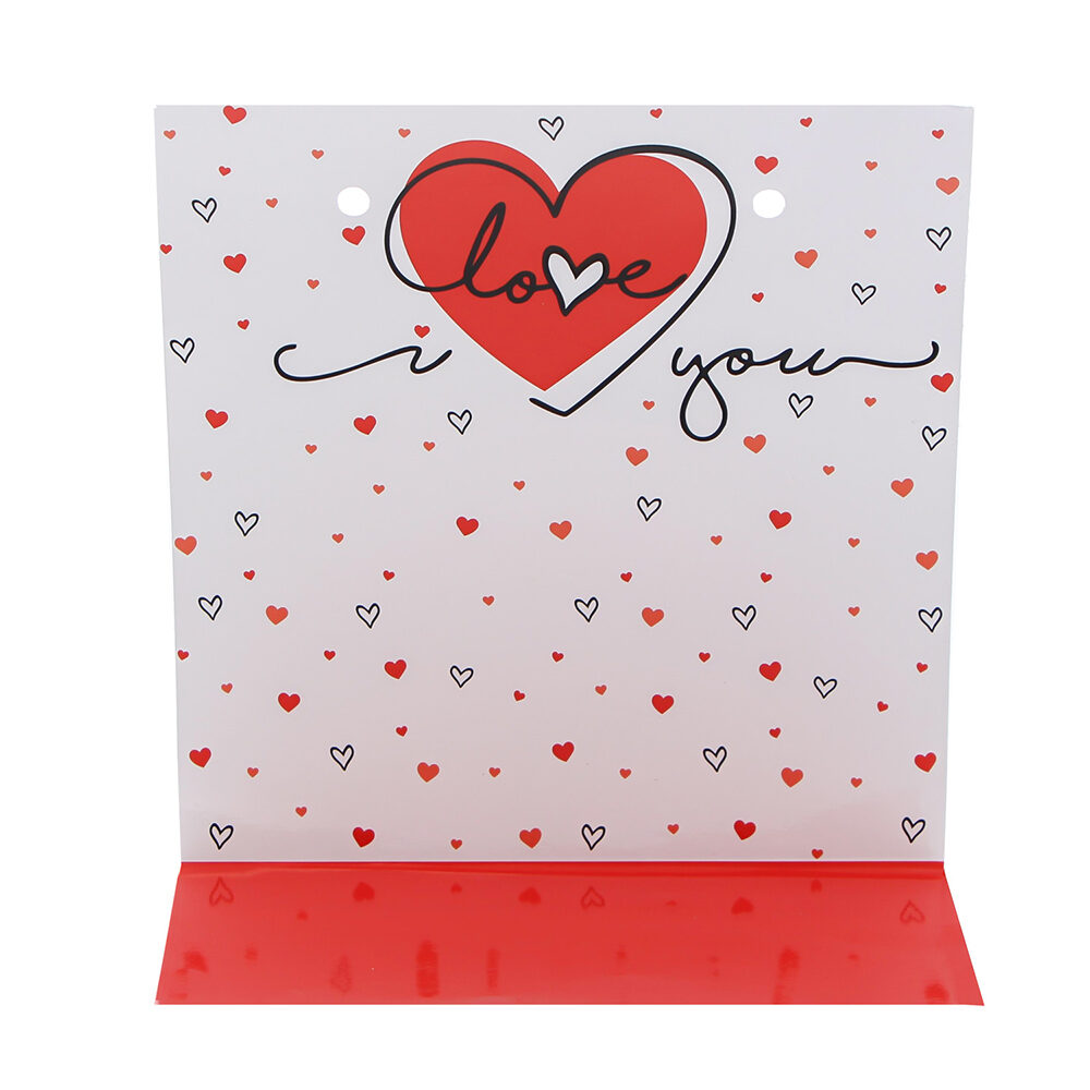 X50PCS J-KARTON LOVE FOR BAG PET