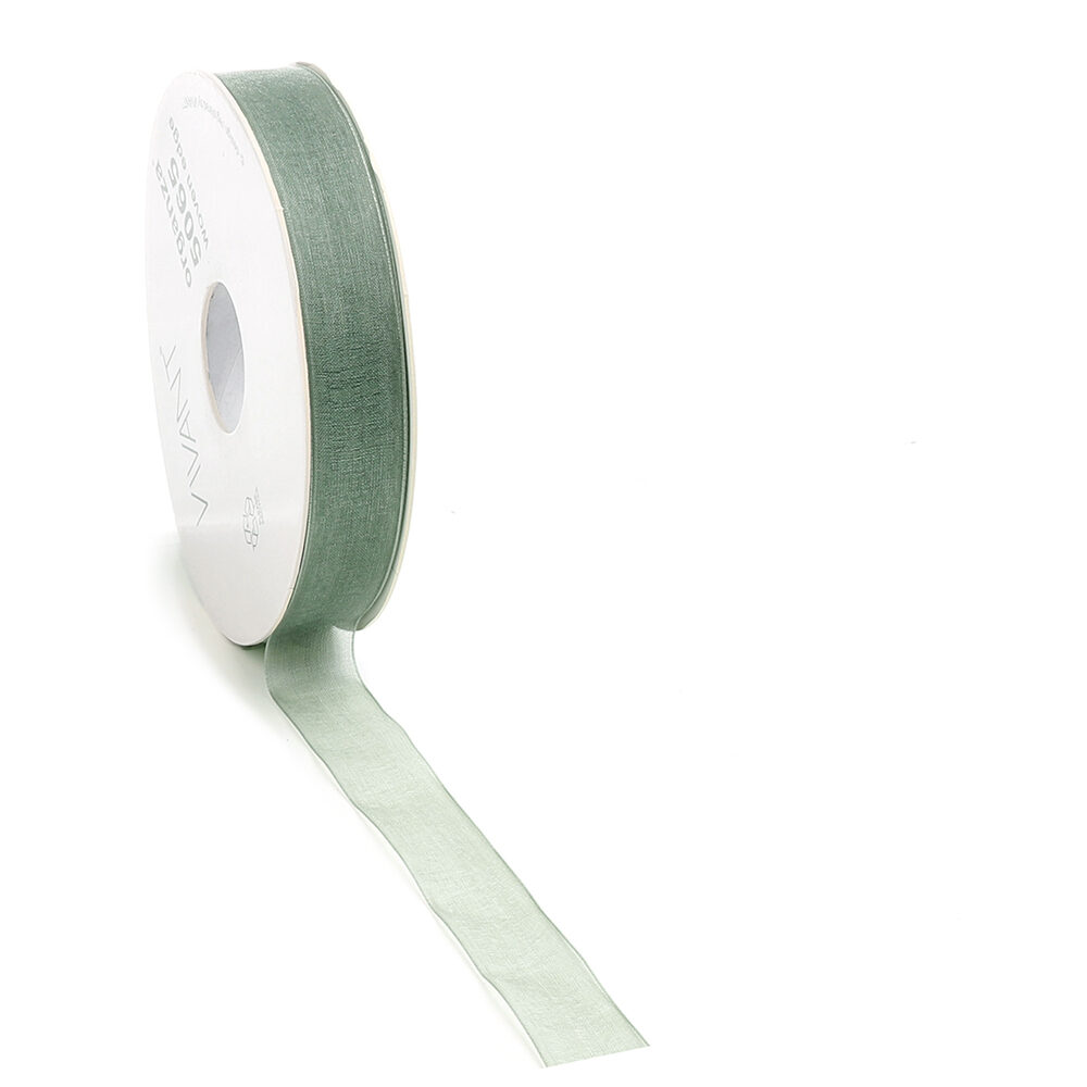 X1PC RIBBON ORGANZA MINT GREEN 50MX15MM